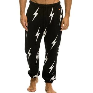 MENS BOLT STITCH REPEAT SWEATPANTS -LARGE